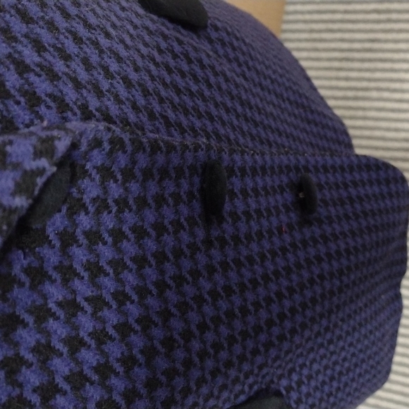 Vintage Long Houndsthooth Blazer - Picture 4 of 8